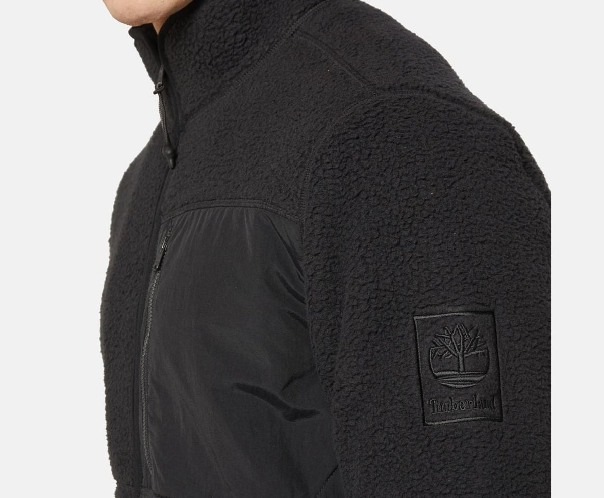 Timberland Fleece jacket Black – takki – kuva 3/5