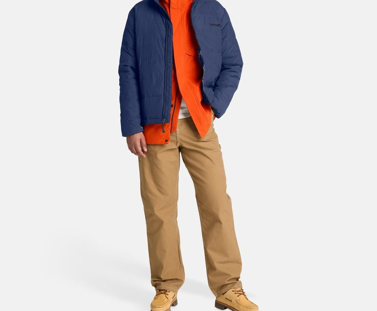 Timberland Winter jacket Axis Peak Midnight Blue – яке – снимка 5 от 5