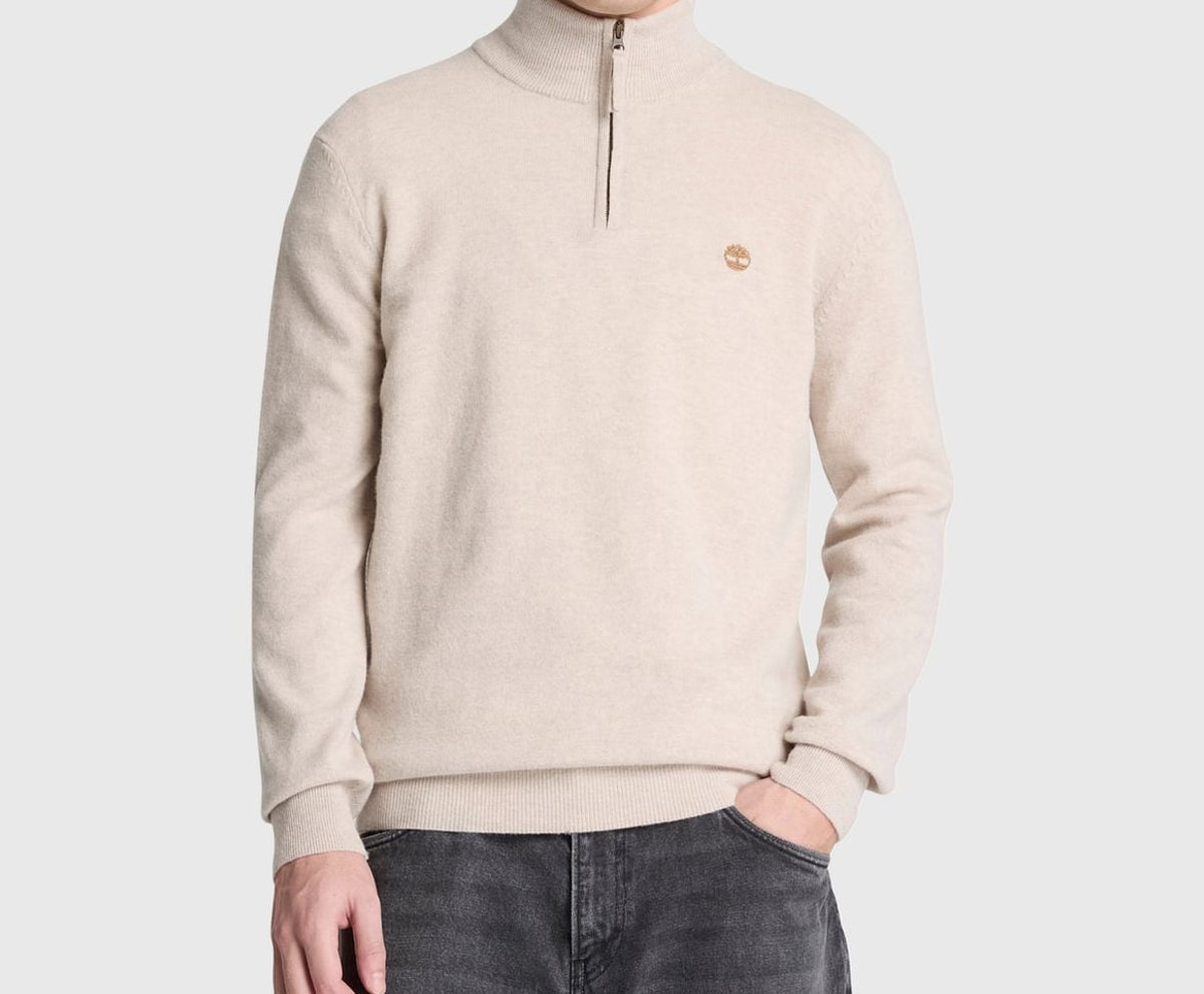 Timberland Wool-blend troyer Beige – tøj – foto 2 af 5