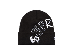 Supreme New Era Arc Beanie Black