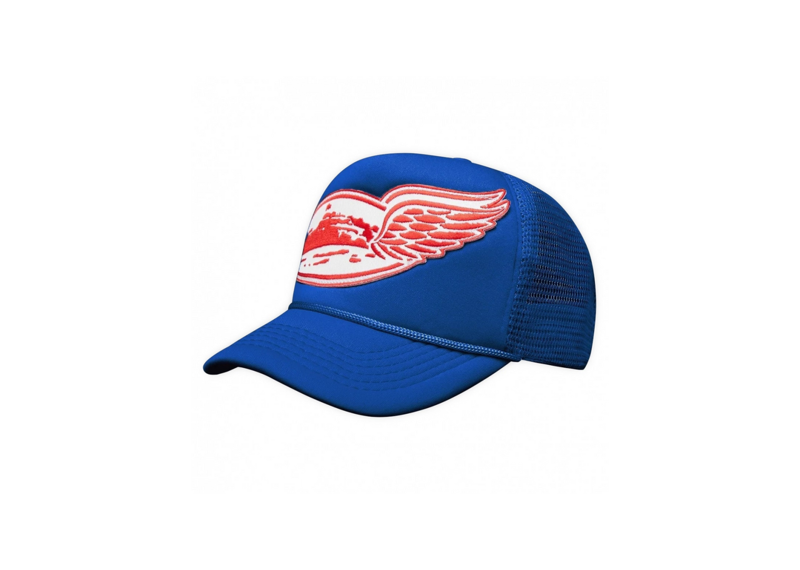 Corteiz Wing Trucker Cap Royal Blue-Corteiz-pikastore.cz
