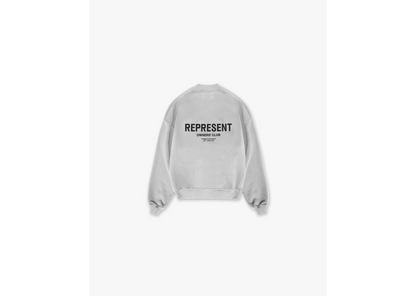 Represent Owners Club Crewneck Ash Grey