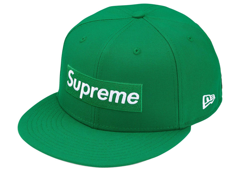 Supreme Rings Box Logo New Era Green