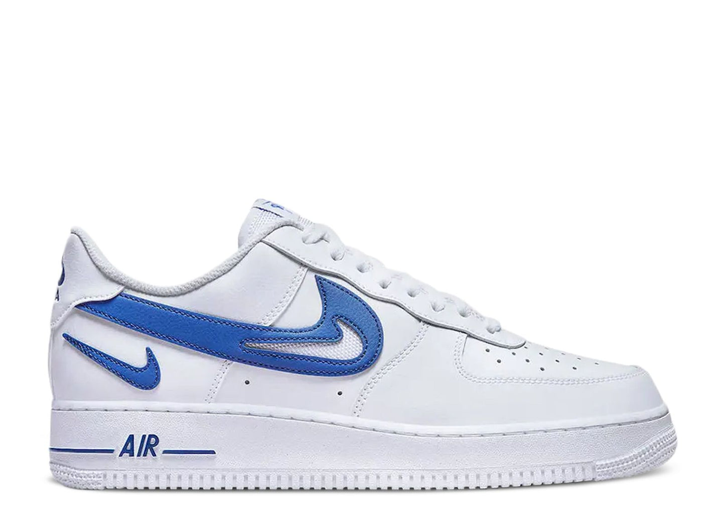 Nike Air Force 1 07 Cut Out Swoosh - Game Royal