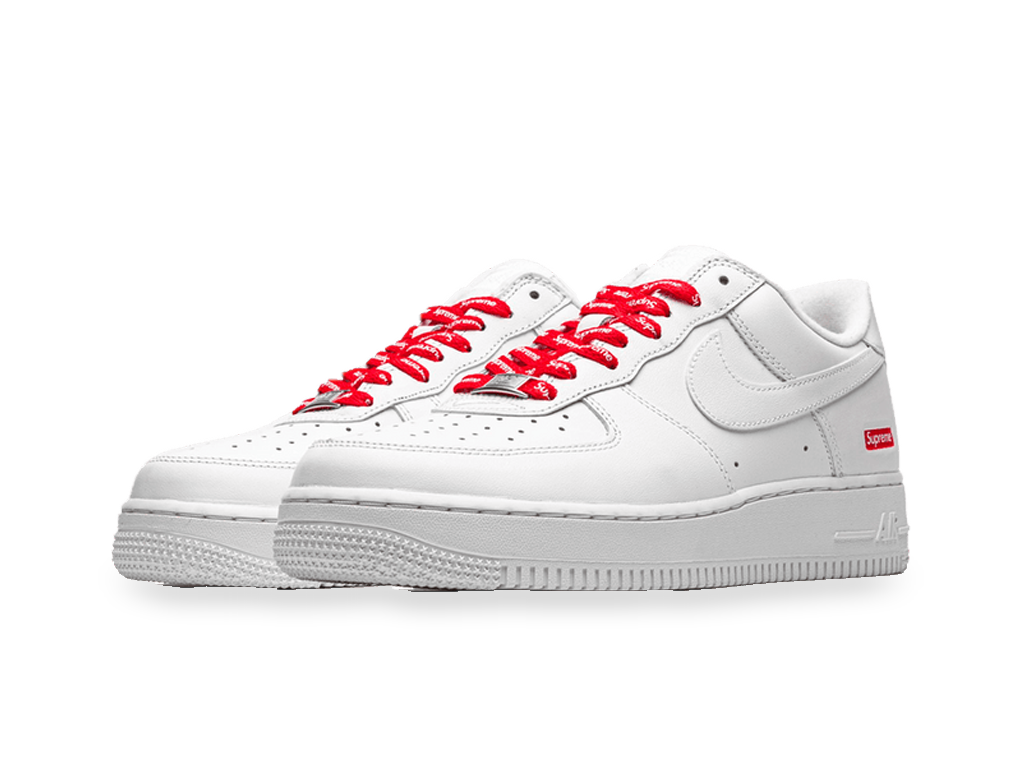 Nike Air Force 1 Low Supreme White-sneakers-Nike-pikastore.cz