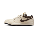 Nike Air Jordan 1 Low Premium Pale Ivory Off Noir Baroque Brown