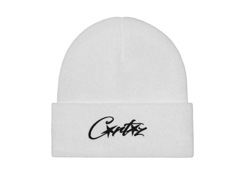 Corteiz Allstarz Folded Beanie White-Corteiz-pikastore.cz