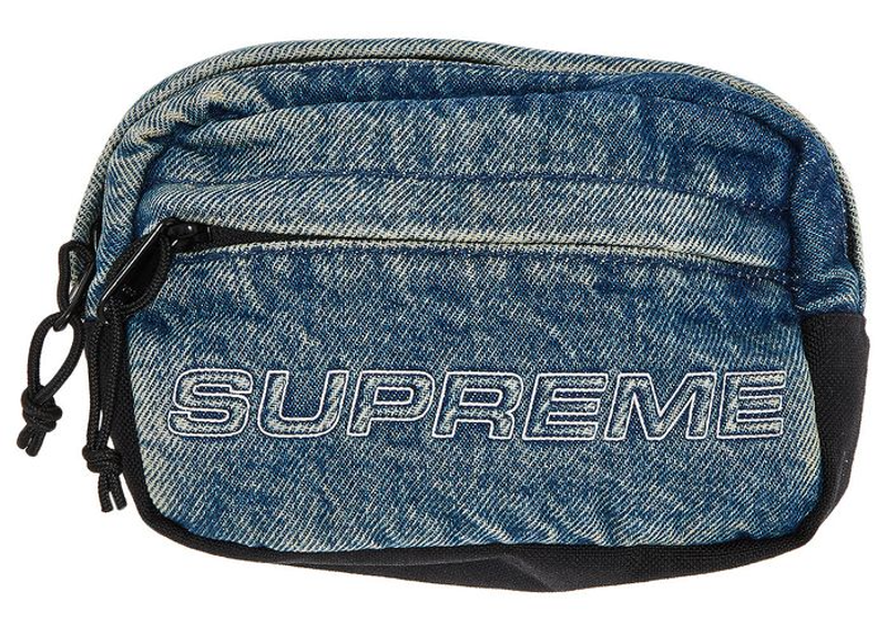 Supreme Denim Mini Shoulder Bag Washed Indigo-Supreme-pikastore.cz