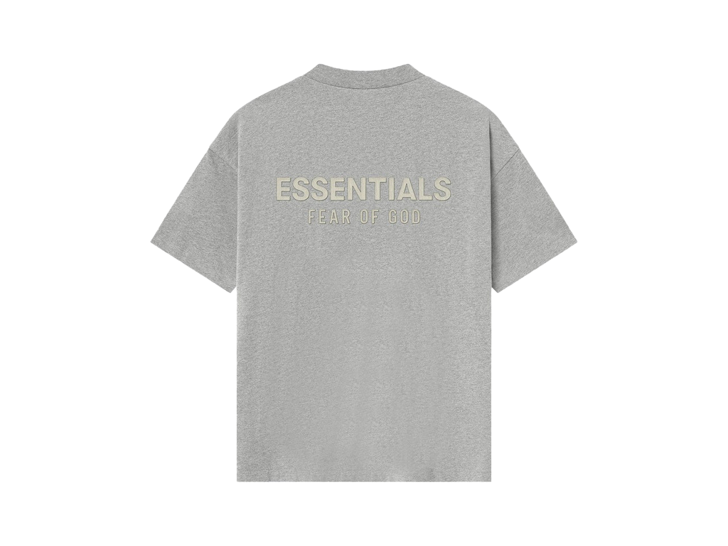 Fear of God Essentials Classic Tee Concrete Heather-Fear of God-pikastore.cz