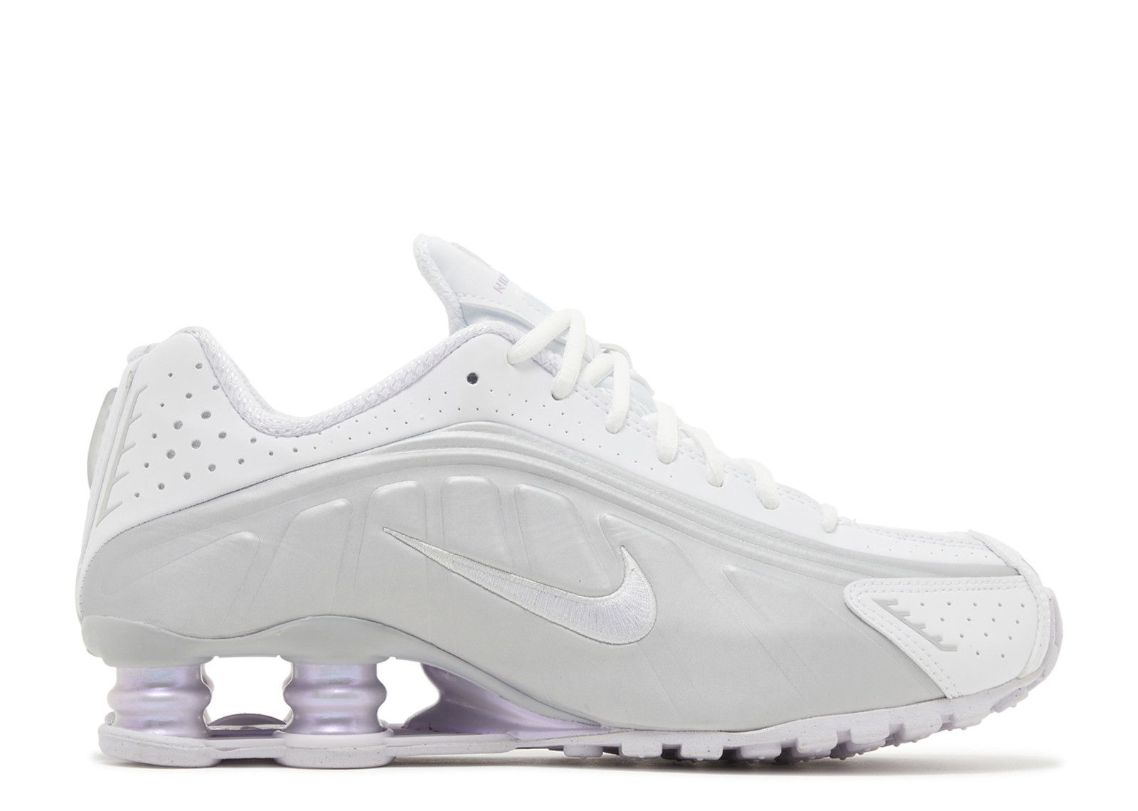 Wmns Shox R4 Platinum Barely Grape-Nike-pikastore.cz