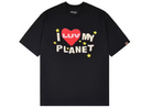 Broken Planet Luv My Planet T-shirt Midnight Black-Broken Planet-pikastore.cz