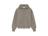 Fear of God Essentials Classic Fleece Zip-Up Hoodie Homestead Heather