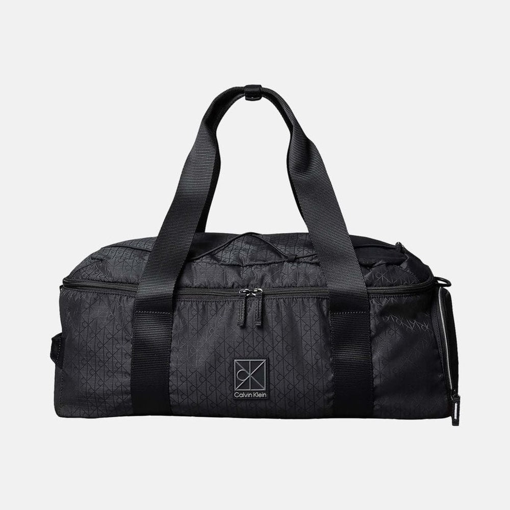 Calvin Klein Duffle bag Emblem Black – tas, zwart