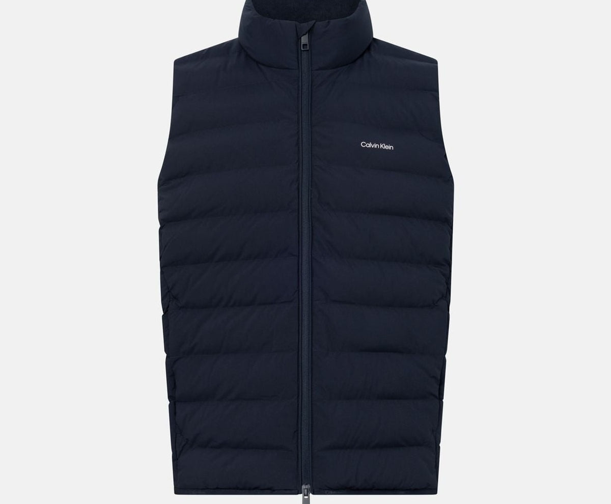 Calvin Klein Quilted gilet Dark Blue – abbigliamento