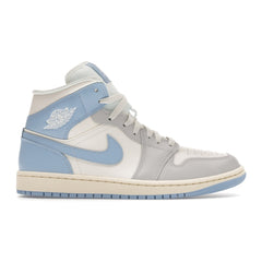 Air Jordan Jordan 1 Mid Psychic Blue Sail Coconut Milk (Women's)