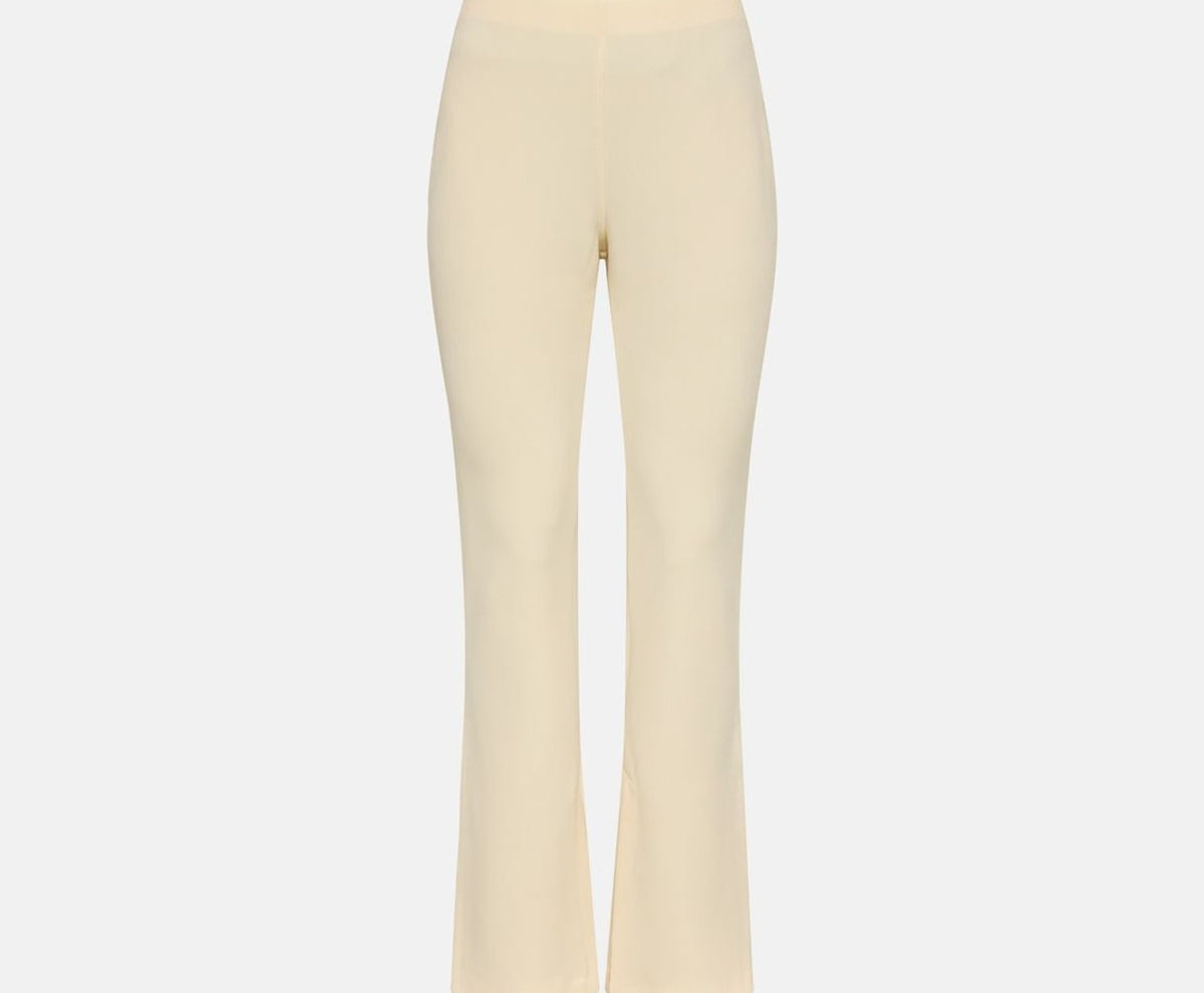 Calvin Klein Flared trousers Pink – kalhoty, růžová