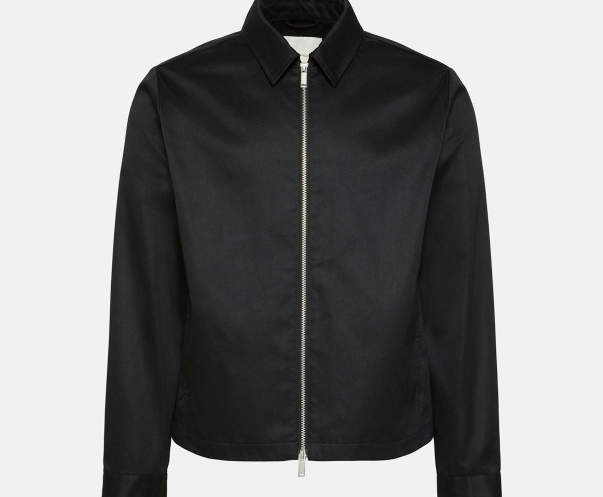 Calvin Klein Shirt jacket Black – Jacke, schwarz