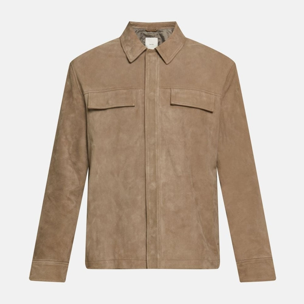 Calvin Klein Leather jacket Light Grey – giacca