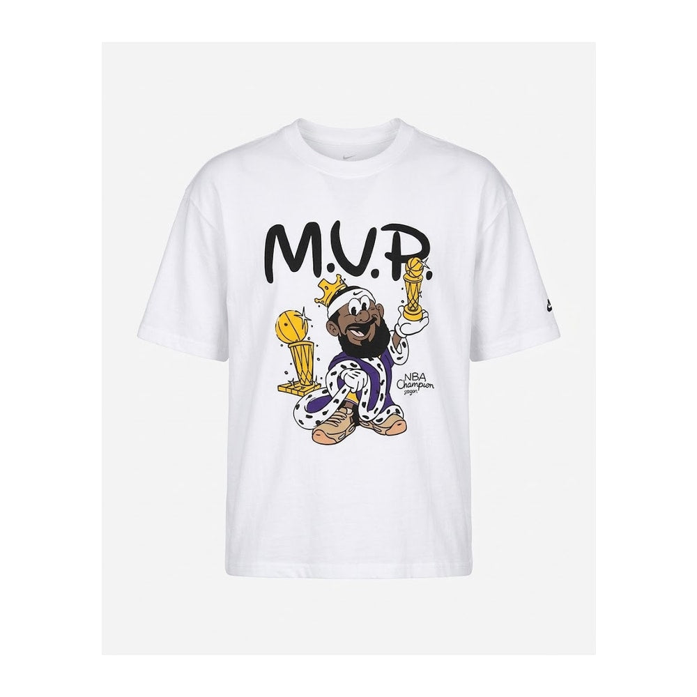 Nike LeBron Bubble Boy Men's Basketball T-Shirt White – tricou