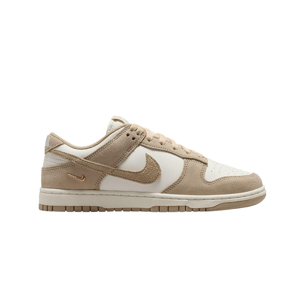 Nike Wmns Dunk Low Sail White Metallic Gold – tenisky, oranžová