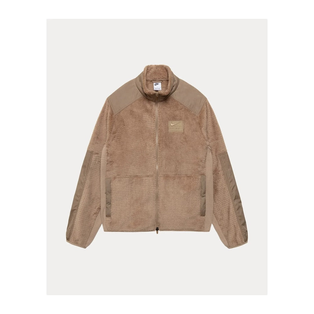 Stussy x Nike High-Loft Full-Zip Jacket Pine Nut – яке