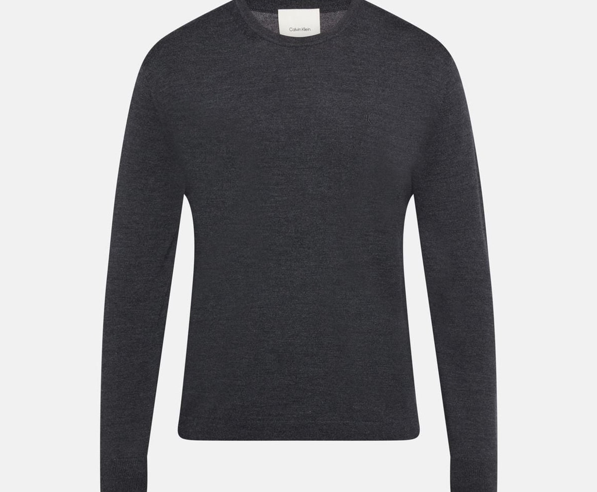 Calvin Klein Wool pullover Grey – abbigliamento, grigio