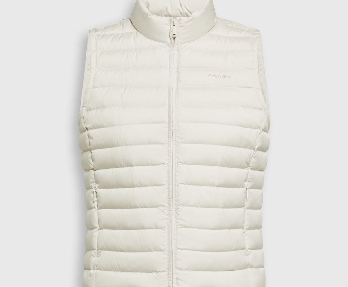 Calvin Klein Down gilet Putty – vaatteet