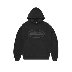 Corteiz Alcatraz Hoodie Black