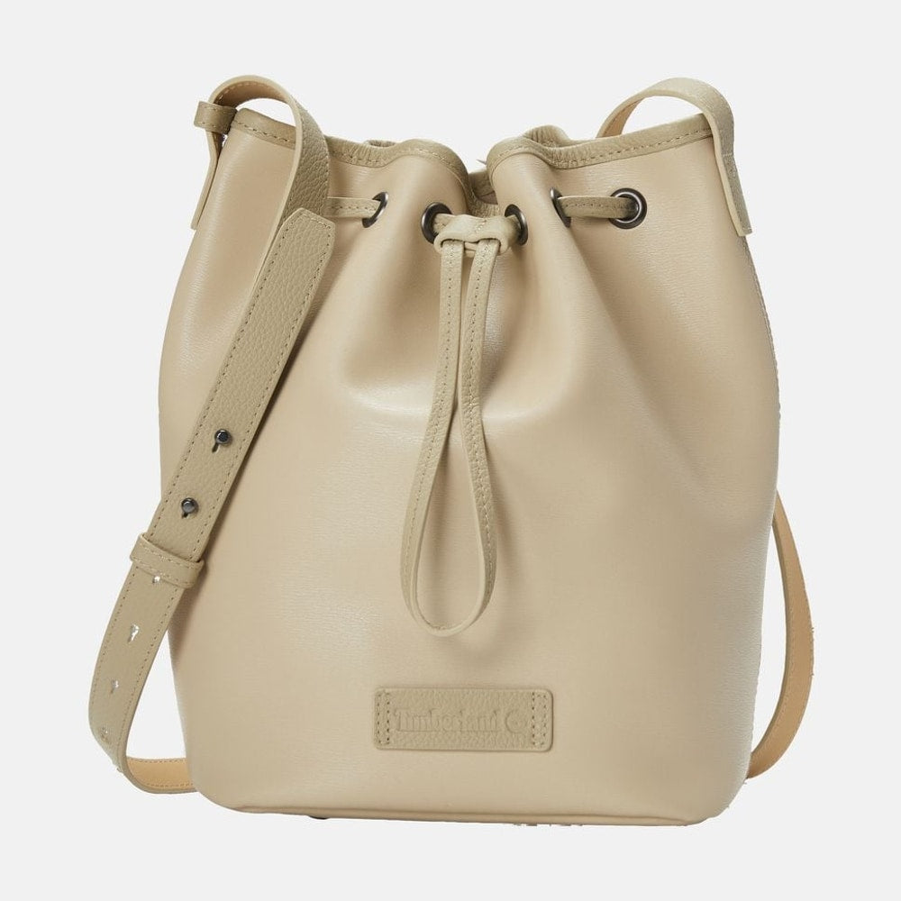 Timberland Leather backpack Sand – tas