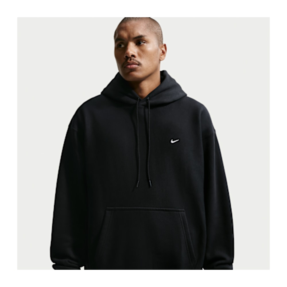 Nike Solo Swoosh Černá Černá Bílá – ropa
