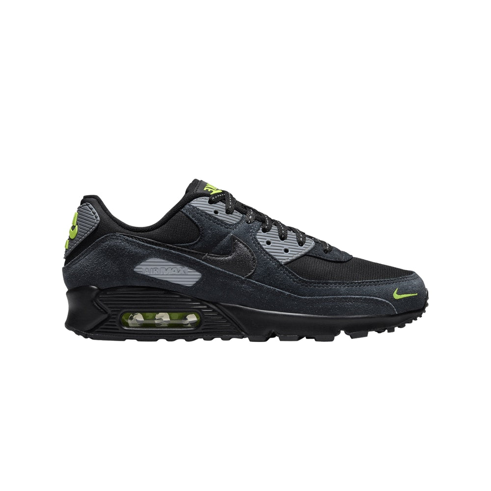 Nike Air Max 90 Black Cool Grey Volt – взуття, чорний