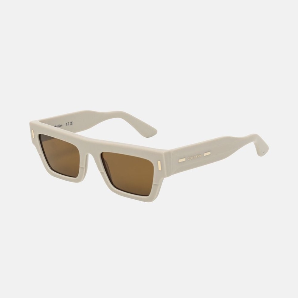 Calvin Klein Sunglasses Beige – lunettes, beige