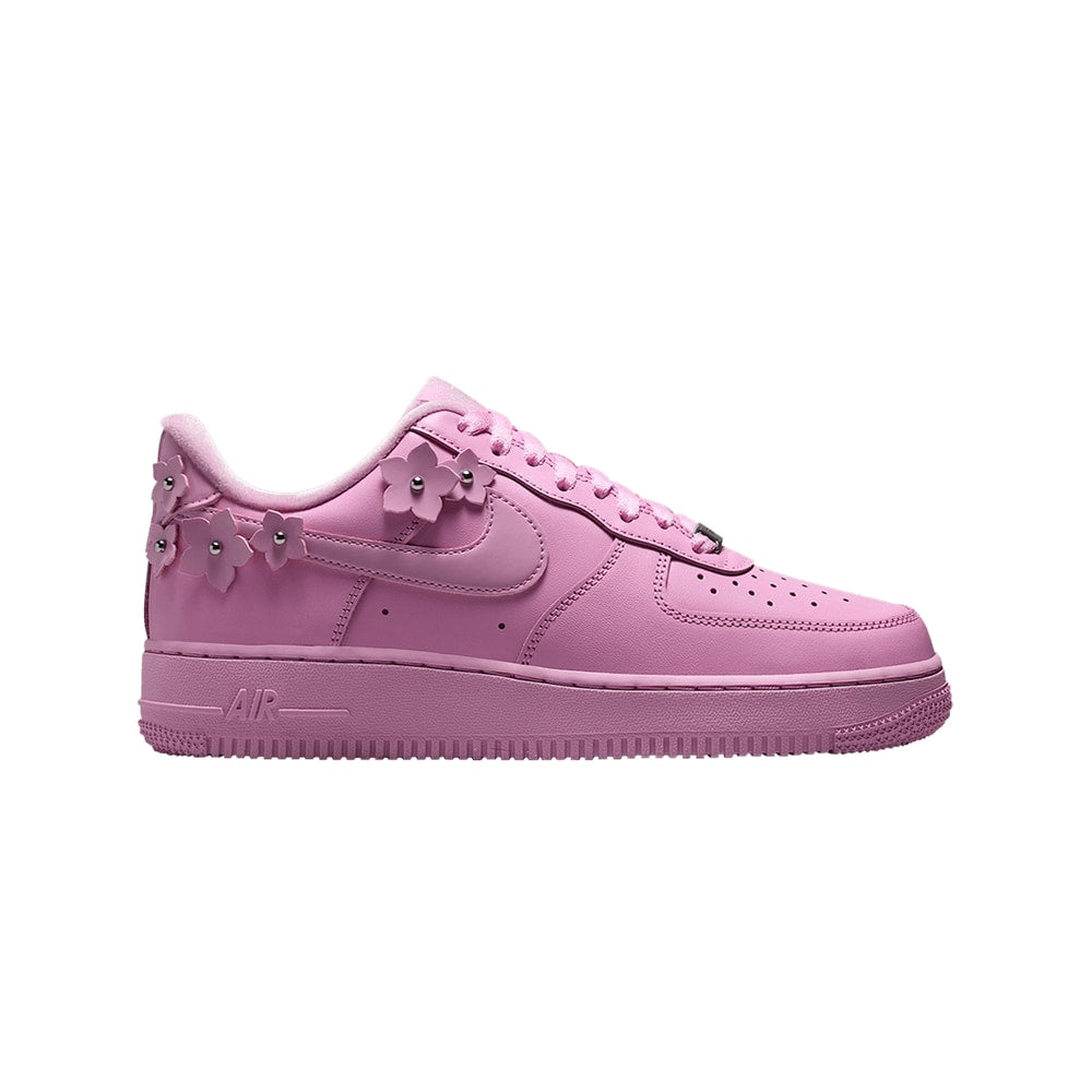 Nike Wmns Air Force 1 07 Pink Foam Metallic Silver – baskets, argent