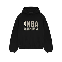 Fear of God Essentials x NBA Hoodie Black