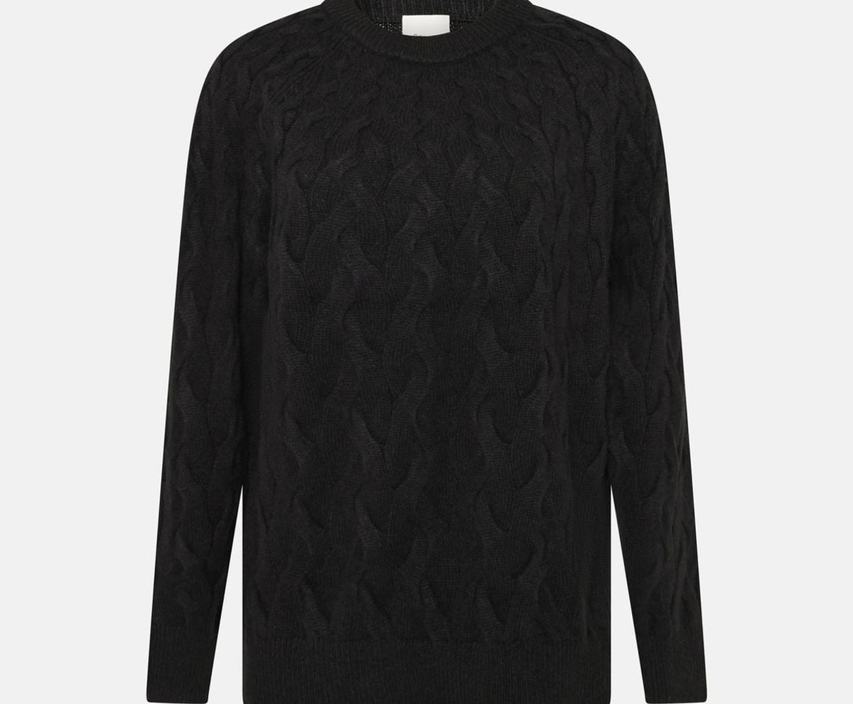 Calvin Klein Wool-blend pullover Black – abbigliamento, nero