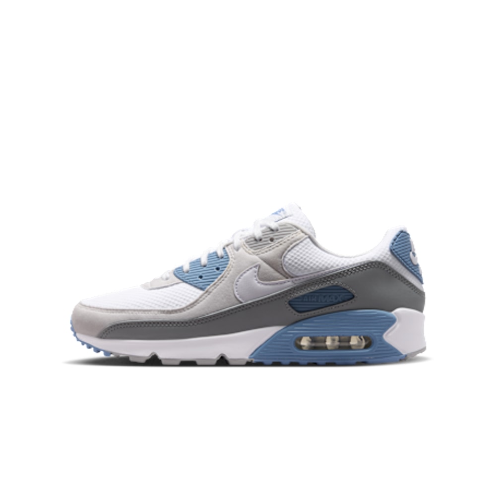 Nike Air Max 90 Bílá Light Smoke Grey Photon Dust Bílá – tenisky, šedá