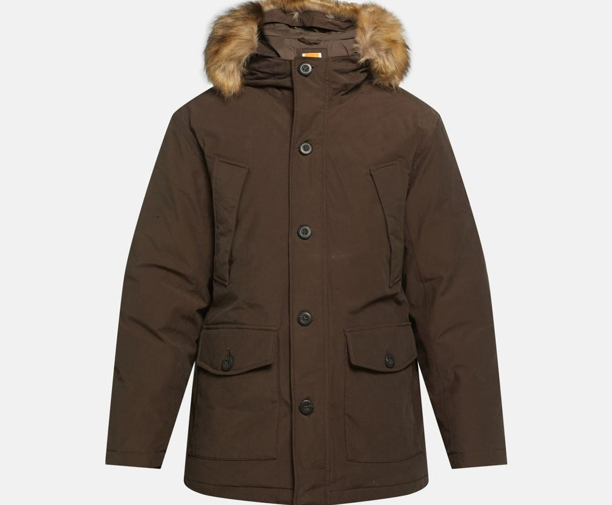 Timberland Parka Brown – kleding, bruin
