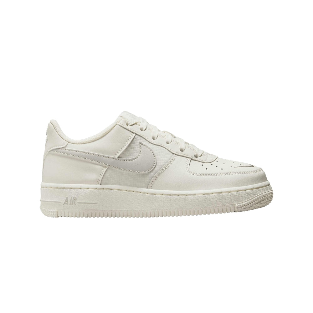 Nike Air Force 1 Low GS Sail Light Bone – sneakers, hvid