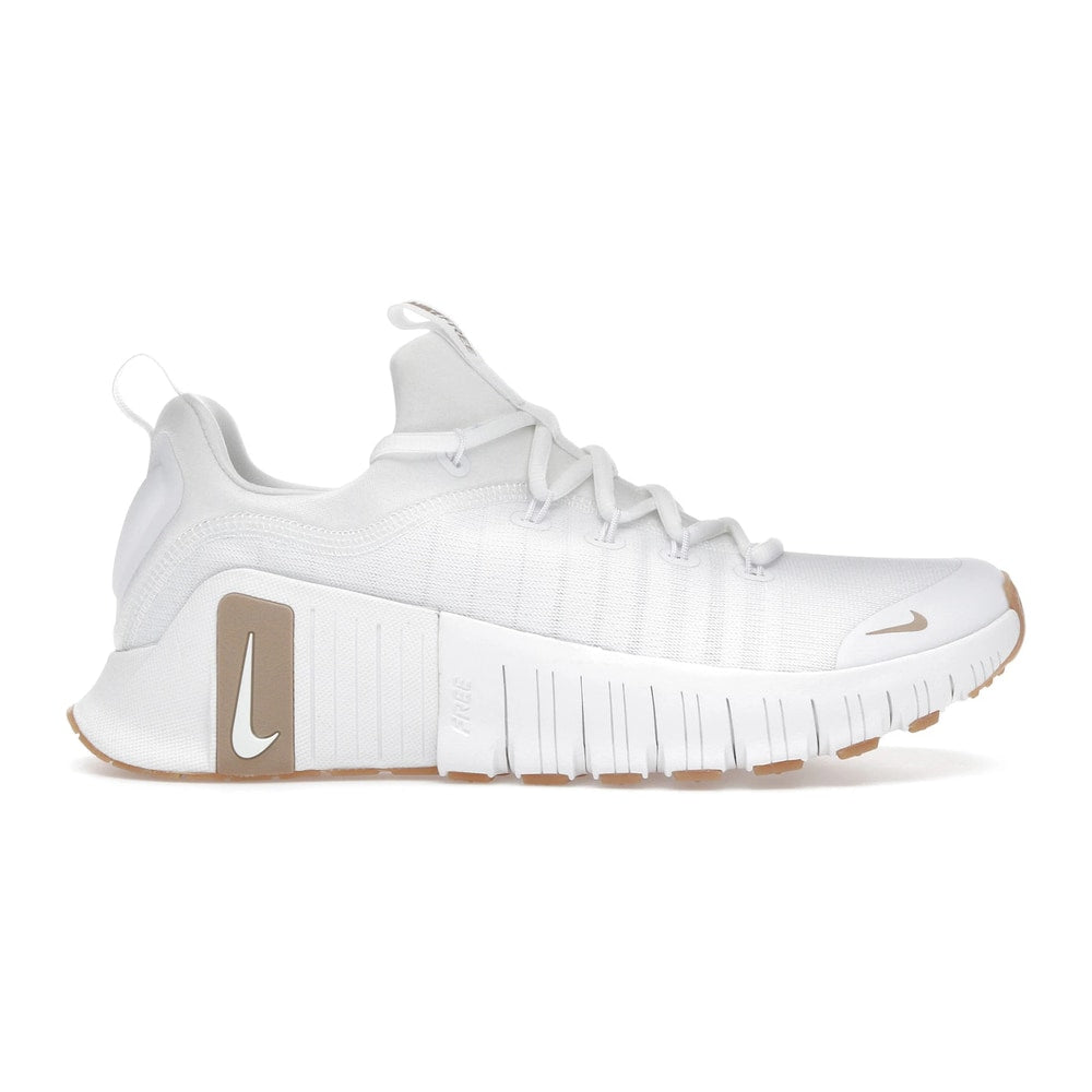 Nike Free Metcon 6 White Gum Light Brown Hemp – boty