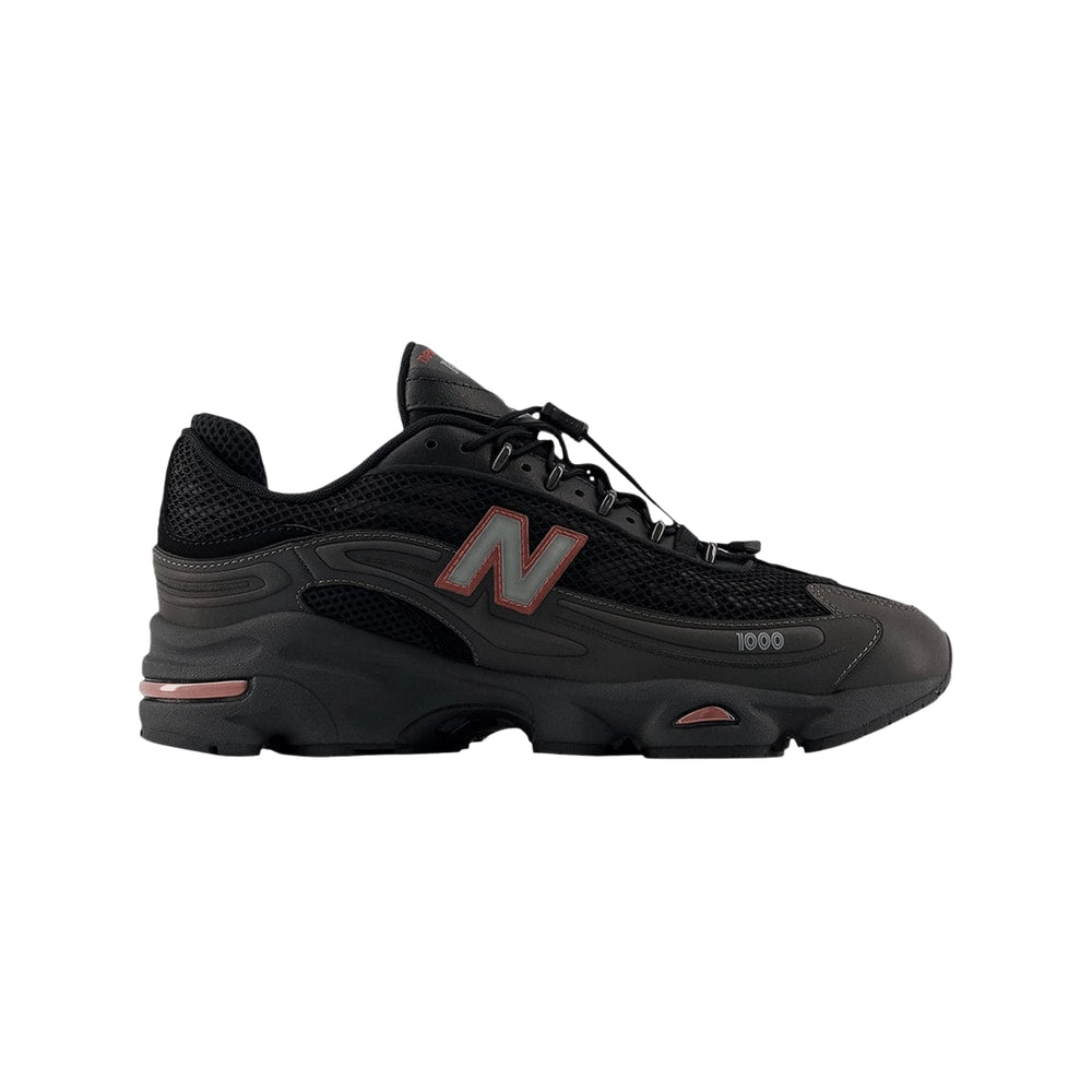 New Balance 1000G Black Metallic Red Rock – scarpe, nero