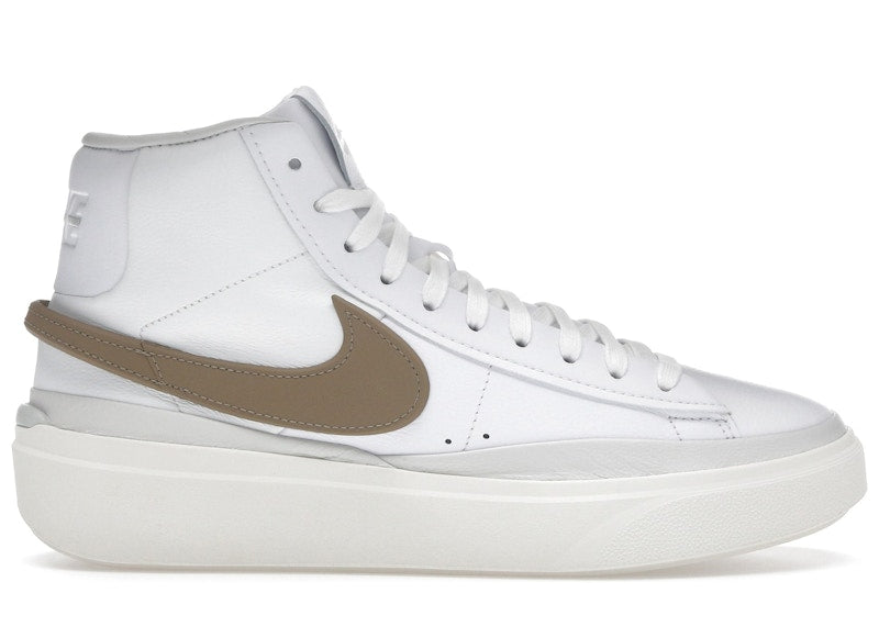 Nike Blazer Phantom Mid White Khaki – sneakers