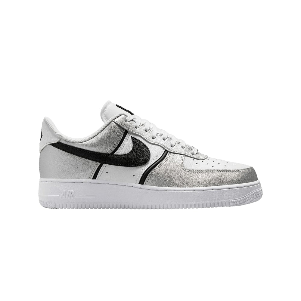 Nike Air Force 1 07 Lv8 Metallic Silver Black White – scarpe