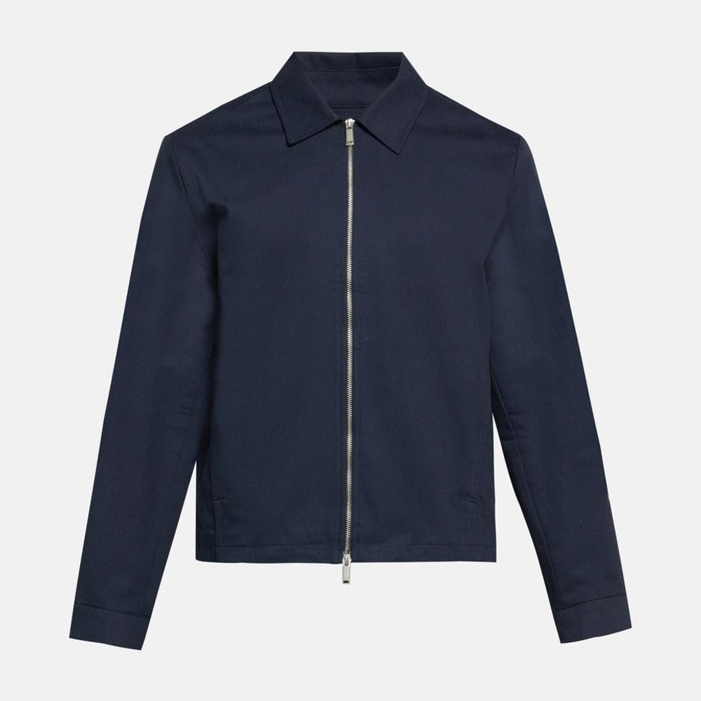 Calvin Klein Shacket Dobby Dark Blue – abbigliamento