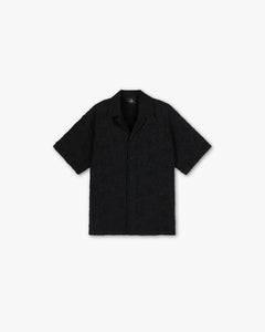 Represent All Over Print Towel Shirt Black