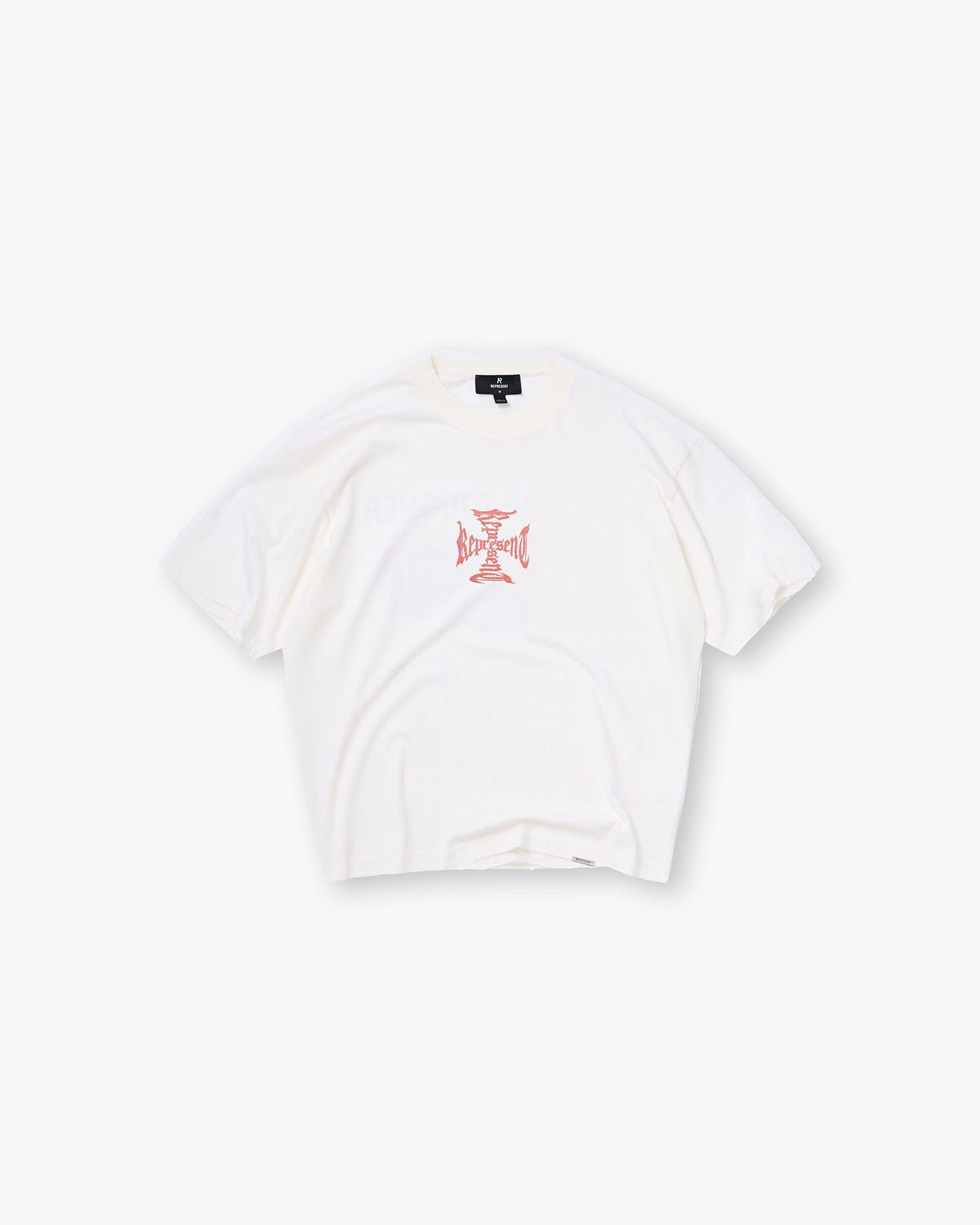 Represent MH T-Shirt V2 Ash White