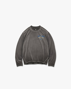 Represent 247 New York Long Sleeve T-Shirt Washed Grey