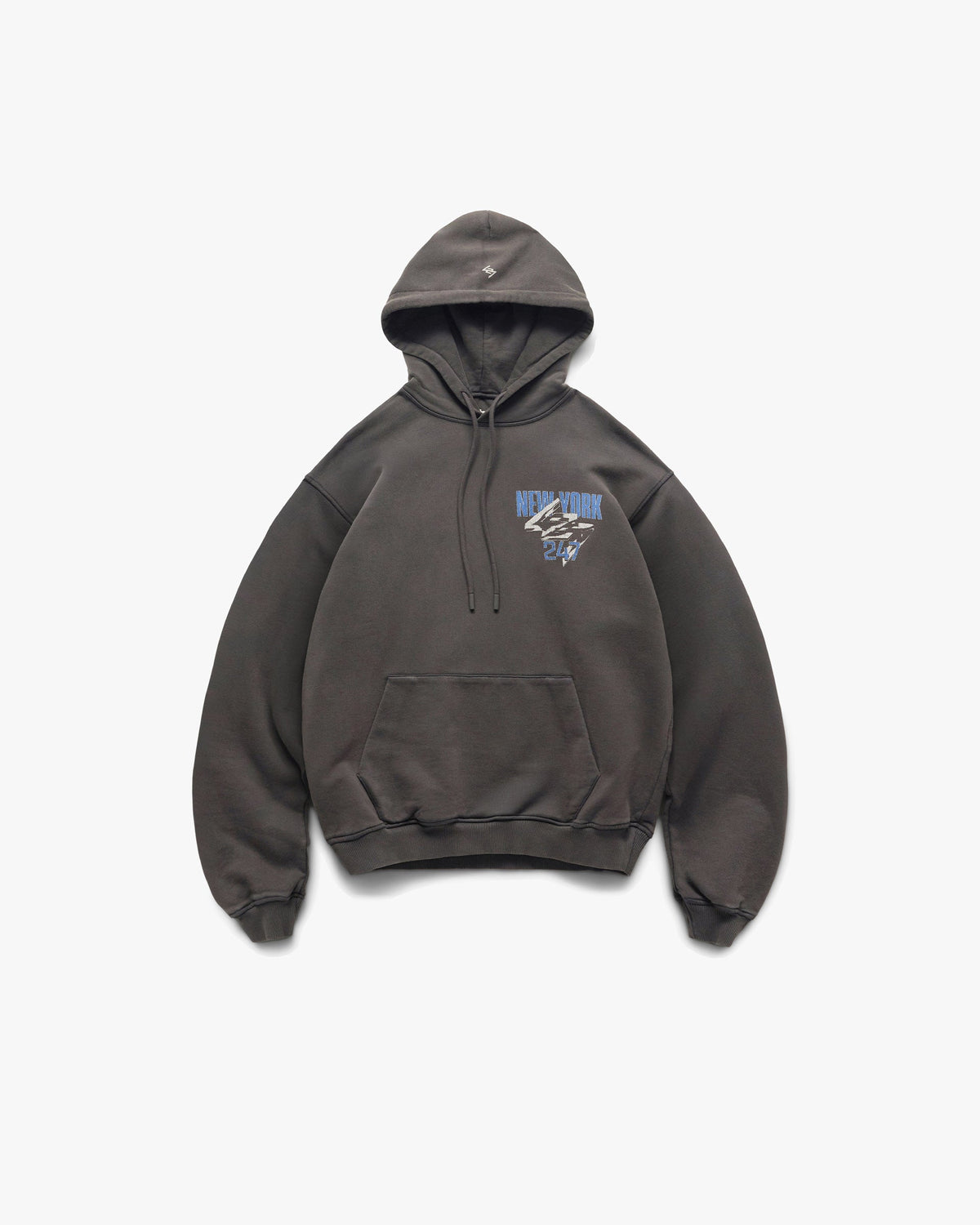 Represent 247 New York Hoodie Washed Grey – sweat