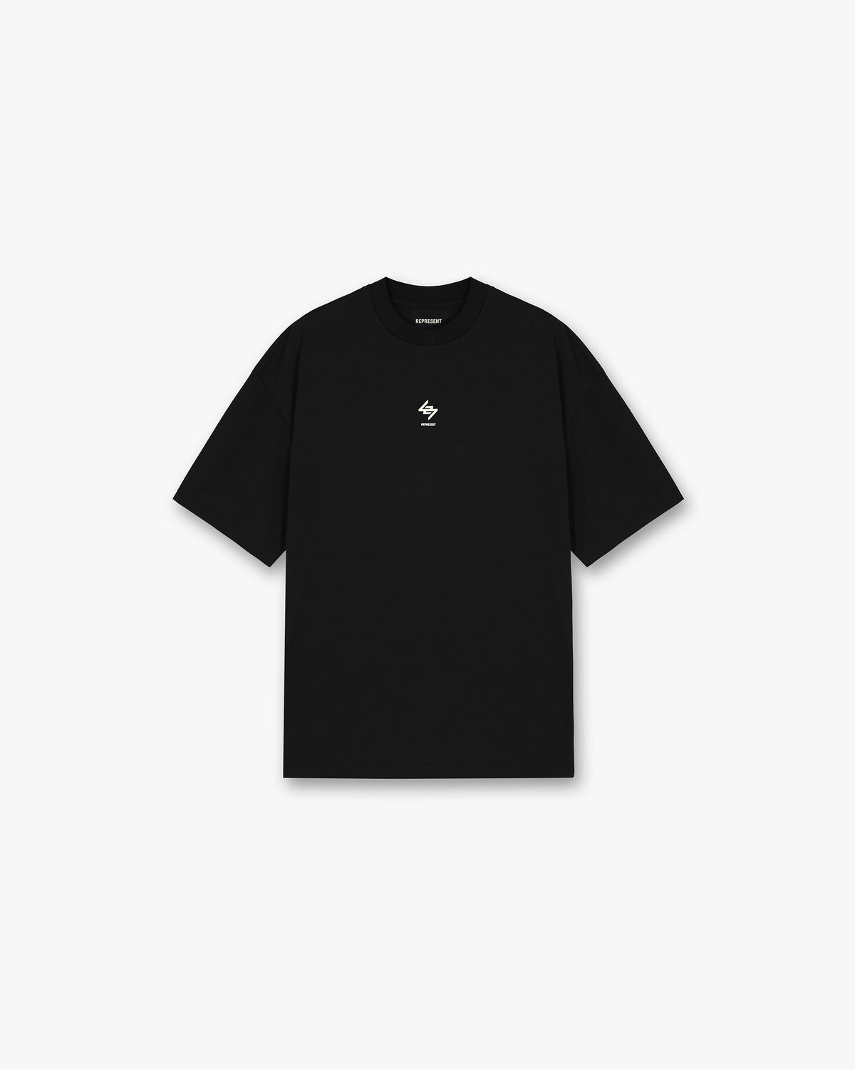 Represent 247 Oversized T-Shirt Jet Black – T-Shirt