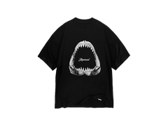 Represent Shark Jaws T-shirt Off Black