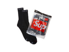 Supreme Hanes Socks (4 Pack) Black-Supreme-pikastore.cz
